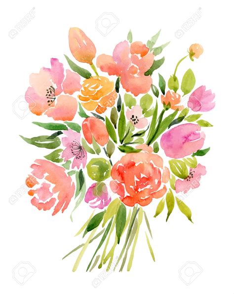 Flower Bouquet Drawing at PaintingValley.com | Explore collection of ...