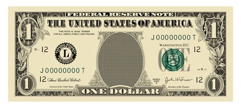One Dollar Bill Clip Art