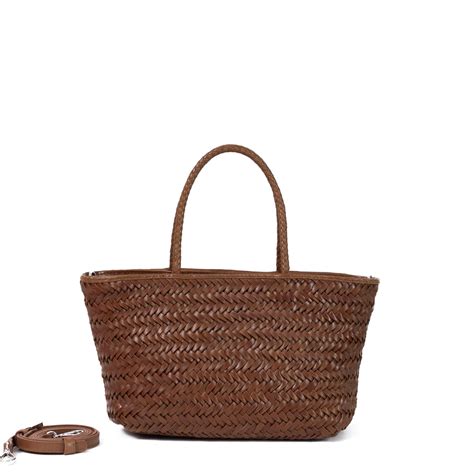 CA 1634 - SMALL TOTE BAG - DJ - TAN – Calonge