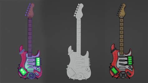 Carla Cortés - Sally Face Guitar Model