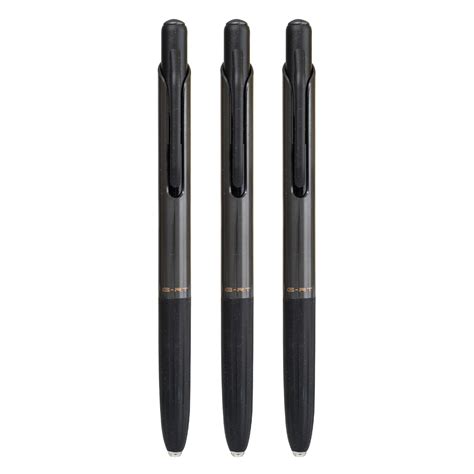 Pentonic 0.7mm G-RT Retractable Gel Pen | Black Ink | Set of 10 ...
