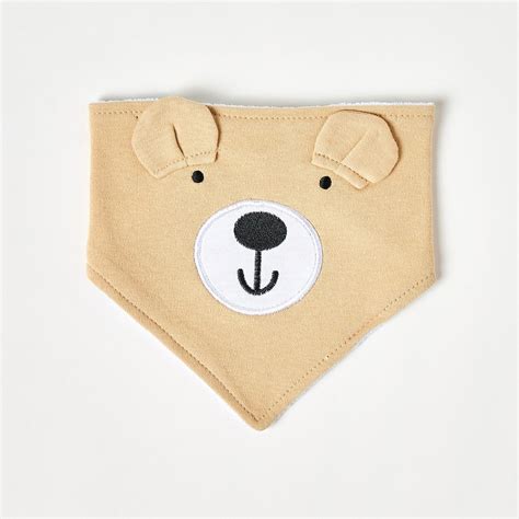 Buy Juniors Bear Applique Bib and Booties Set from Juniors at just INR ...