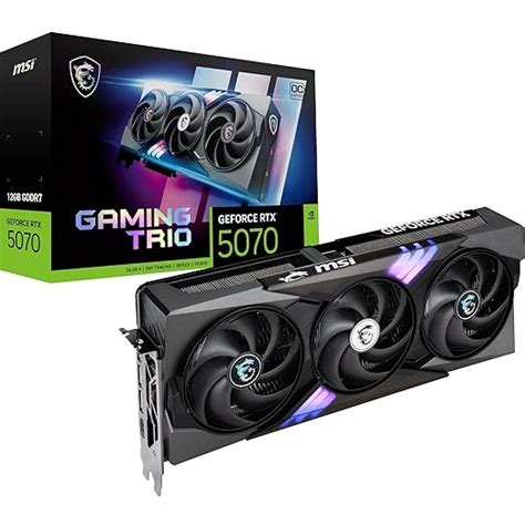 Amazon.in: Buy MSI GeForce RTX 5070 12G Gaming Trio OC Graphic Card ...