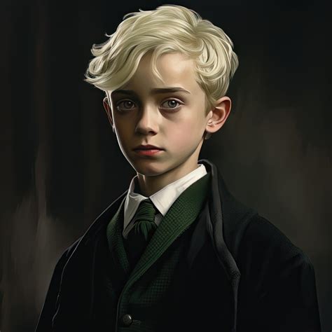 Draco Malfoy First Year (Harry Potter Fanart) by RisaFey on DeviantArt
