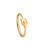 Buy Shining Square Gold Finger Ring – P. N. Gadgil & Sons Ltd