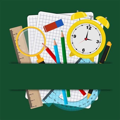 School Stationery Background 的图像结果