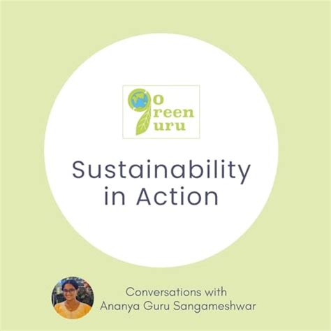 GoGreenGuru: Sustainability in Action : Ananya Guru Sangameshwar ...