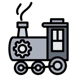Steam engine - Free transportation icons