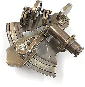 Generic Brass Vintage Marine Sextant Astrolabe Antique Maritime ...