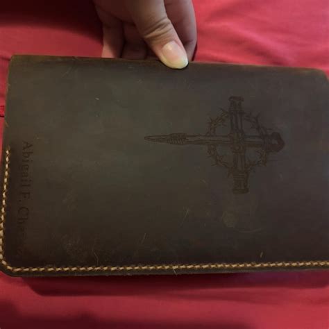 Buy Rustic Genuine Leather Cover Portfolio Folder Organizer for ...