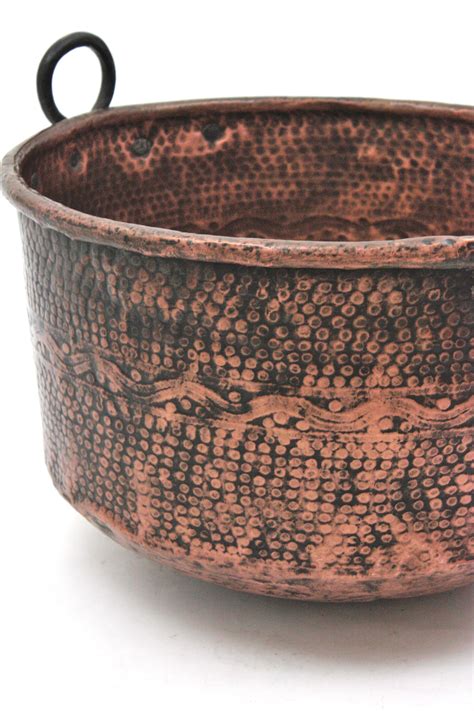 Massive Spanish Copper Cauldron with Iron Handles For Sale at 1stDibs ...