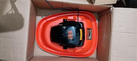 BLACK+DECKER BEMWH551-QS 1200W Electric Hover Mower, 12 Inch Winged ...