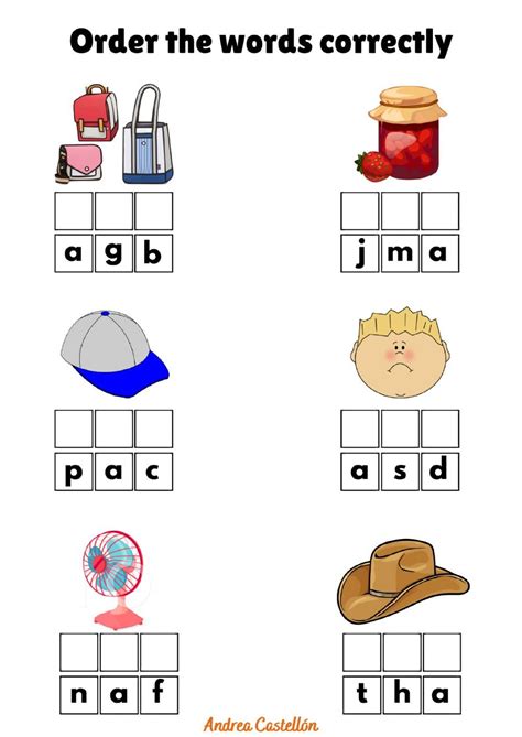 One syllable words with A worksheet in 2025 | Phonics worksheets ...
