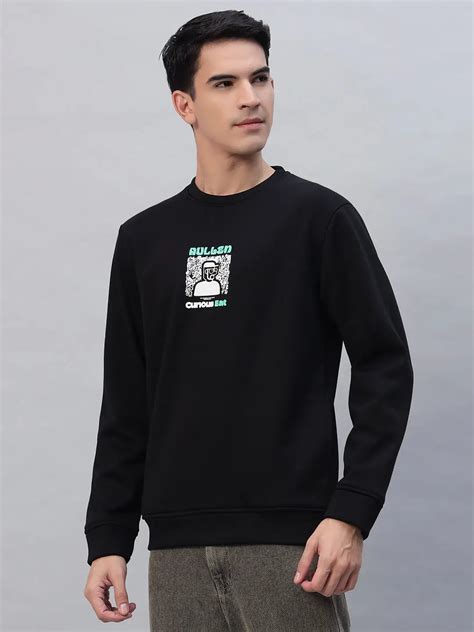 Printed Round Neck Sweatshirt [PW-O-4017]