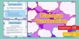 Writing Dialogue PowerPoint (teacher made) - Twinkl