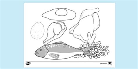 Protein Colouring Sheet | Colouring Sheets (teacher made)