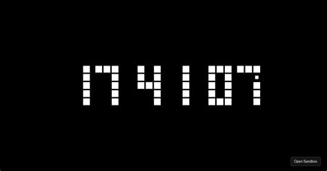 Image result for Digital Block Clock