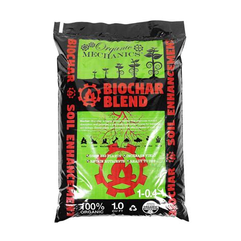 Biochar Blend Soil Amendment 1 Cu Ft Biochar Compost Worm | Desertcart ...