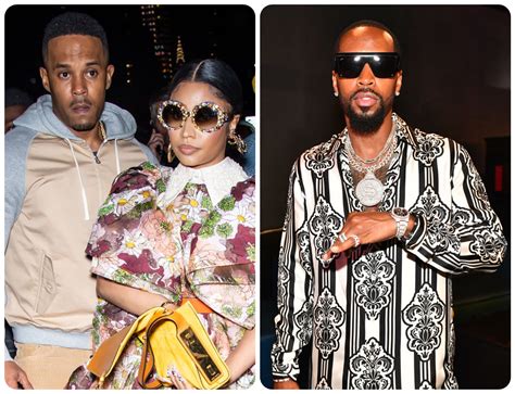 Nicki Minaj Y Su Novio Safaree Se Besan @nickcannon Says That