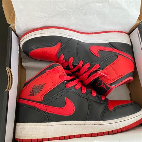 Air Jordan 1 mid size 4.5. - Depop