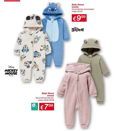 Baby Fleece Onesie Aanbieding bij KiK - FolderFeest.nl