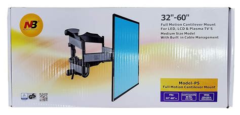 Buy TECVITY® NB - P5 Full Motion TV Mount for 32" to 60" LED TV Online ...