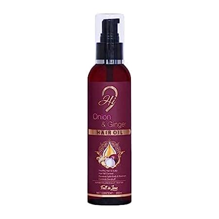 Buy Onion & Ginger Hair Oil, Hair Fall Control Healthy Hair 200ml ...
