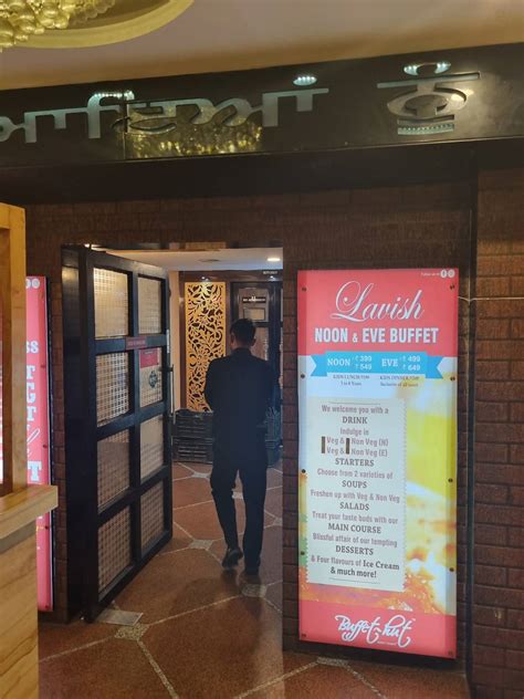 Menu at Buffet hut, Jammu