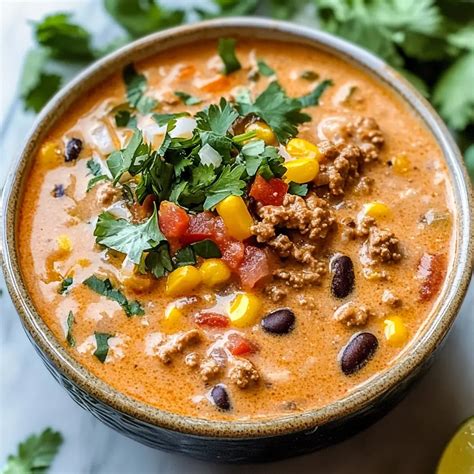 Creamy Taco Soup