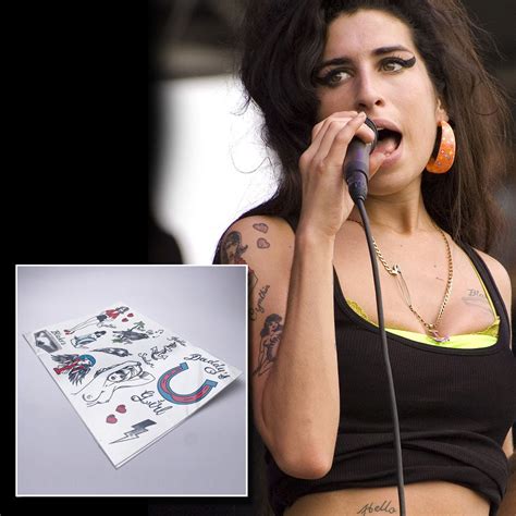 Amy Winehouse Tattoos