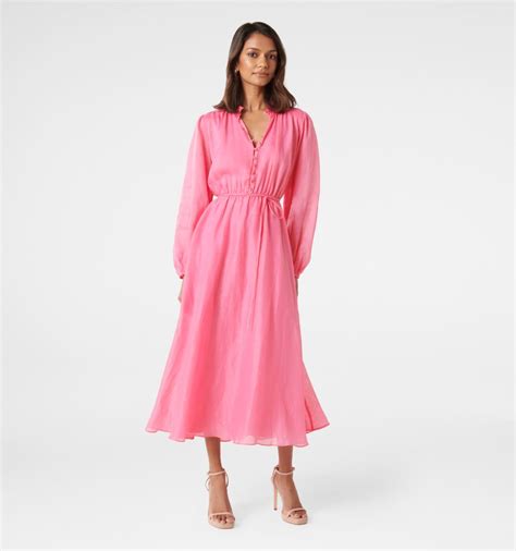 Buy Carnation Gwen Petite Button Up Midi Dress - Forever New