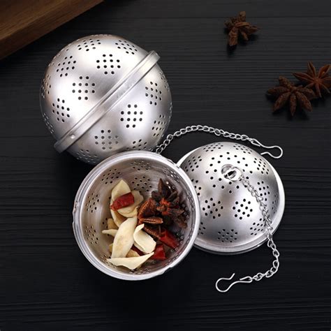 Buy Loose Leaf Filters Tea Balls Bulk Seasoning Strainer Filter Infuser ...