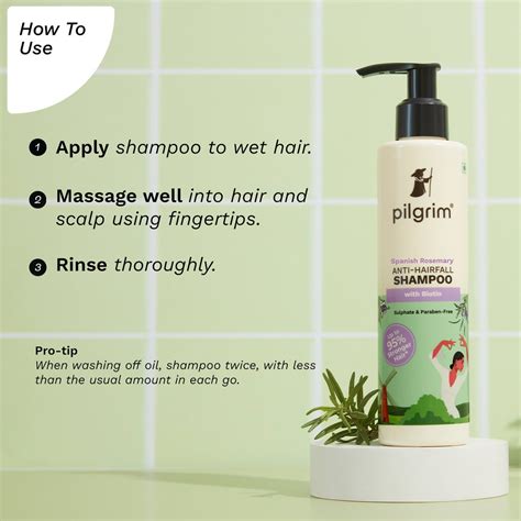 Buy PILGRIM Spanish Rosemary Anti-Hair Fall Shampoo - 200ml from ...