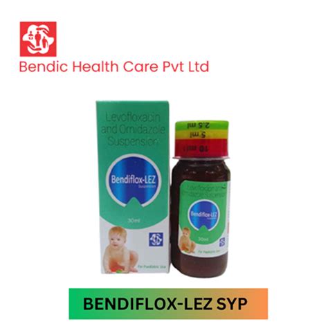 Bendiflox lez - Levofloxacinand Ornidazole Suspension - Bendic ...