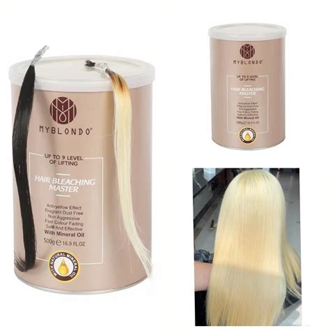 Hair Bleach Powder with Anti Yellow for Professional Use - Hair Bleach ...
