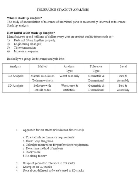 Image result for Stack Up Analysis Tutorial
