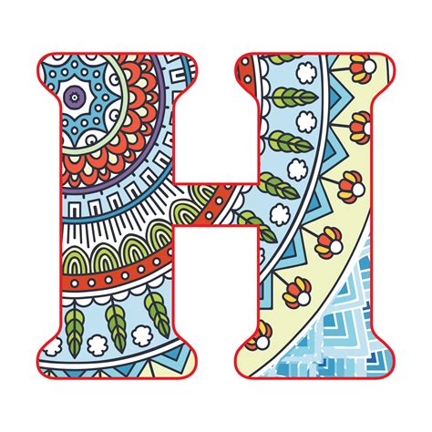 Single Alphabet Letters Designs