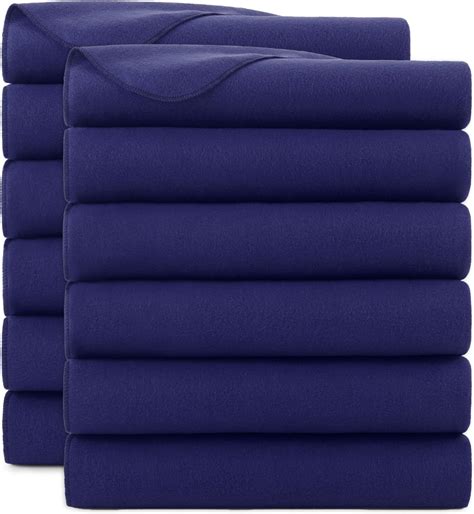 Amazon.com: Buryeah 18 Pcs Flannel Blankets Bulk 50 x 60 Inch ...