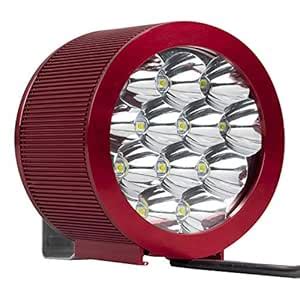 Allextreme EX12FH1 12 LED Fog Light with Attached High Decibel Loud ...