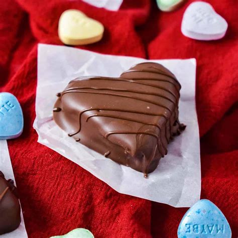 Homemade Reese's Peanut Butter Hearts | Stress Baking