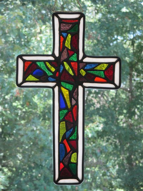 Majestic Mosaic Cross - Powerful - Handmade with Love | Mosaic crosses ...