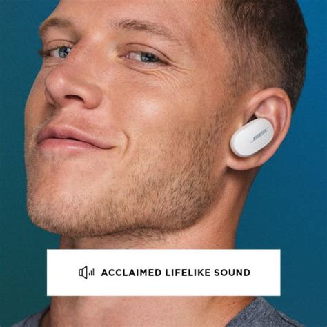 Bose QuietComfort Earbuds with Active Noise cancellation, IPX4-Rated ...