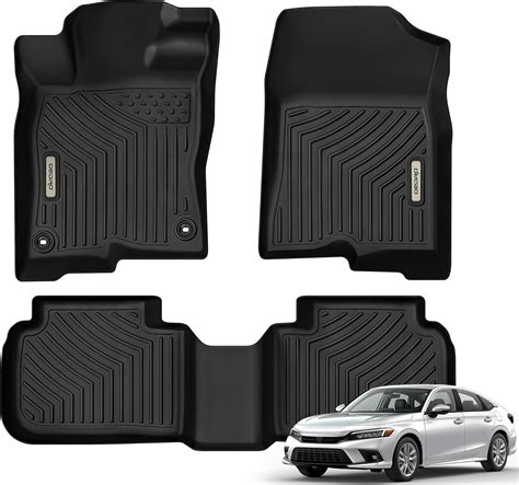 Amazon.com: OEDRO Floor Mats Fit for Honda Civic 2022 2023 2024 2025 ...