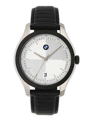 BMW Men White & Silver-Toned Analogue Watch 5000 Price, Specifications ...