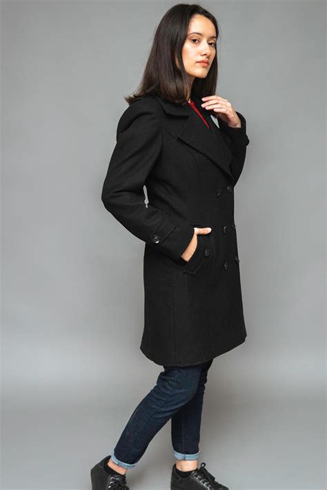 Black Double Breasted