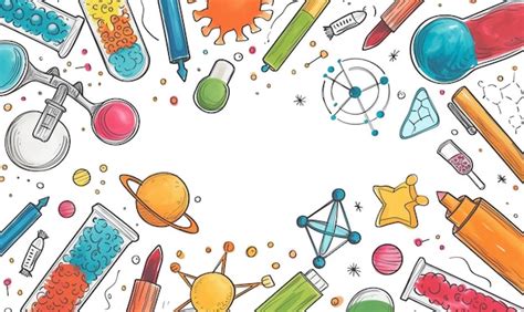 Cute Science Pattern 的图像结果