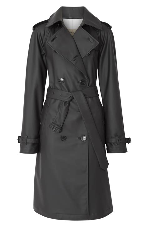 Ladies Black Trench Coat