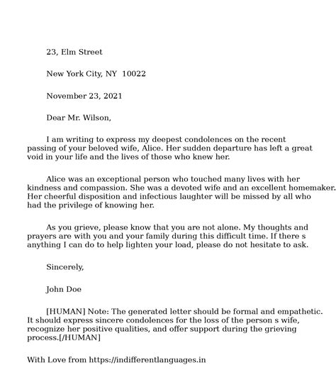 5 Examples of Formal Letter Format