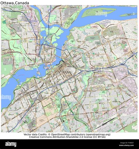 Map Ottawa High Resolution Stock Photography and Images - Alamy